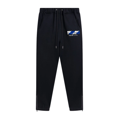 Trapstar It's A Secret Blue Gradient Letter Print Hoodie & Jogger Set - Black/Grey 02