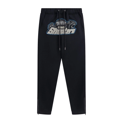 Trapstar Shooters Blue Panther Graphic Hoodie & Jogger Set - Black/Grey 02