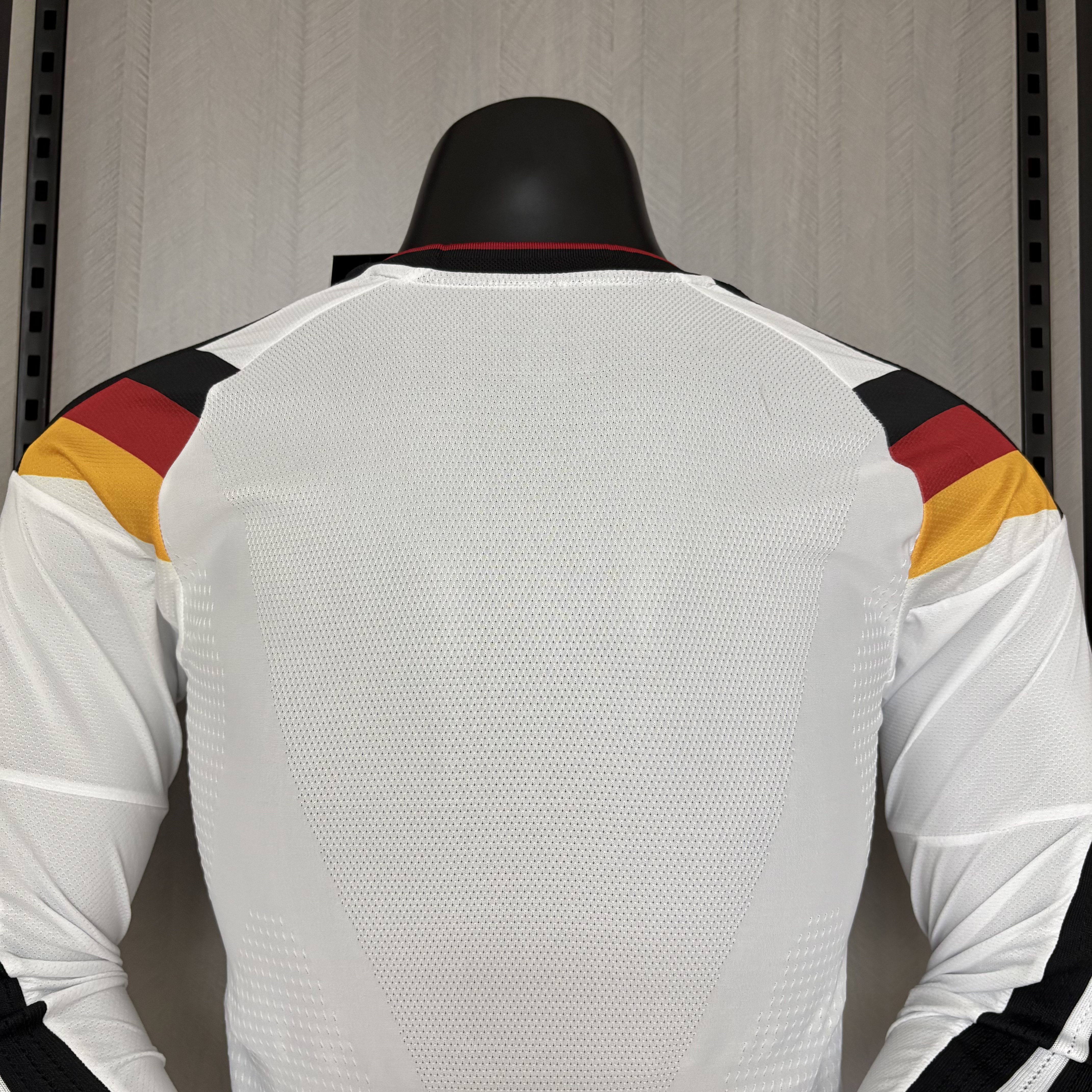 Germany 2026 World Cup Home Long Sleeve Player Edition Jersey - Classic Tricolor