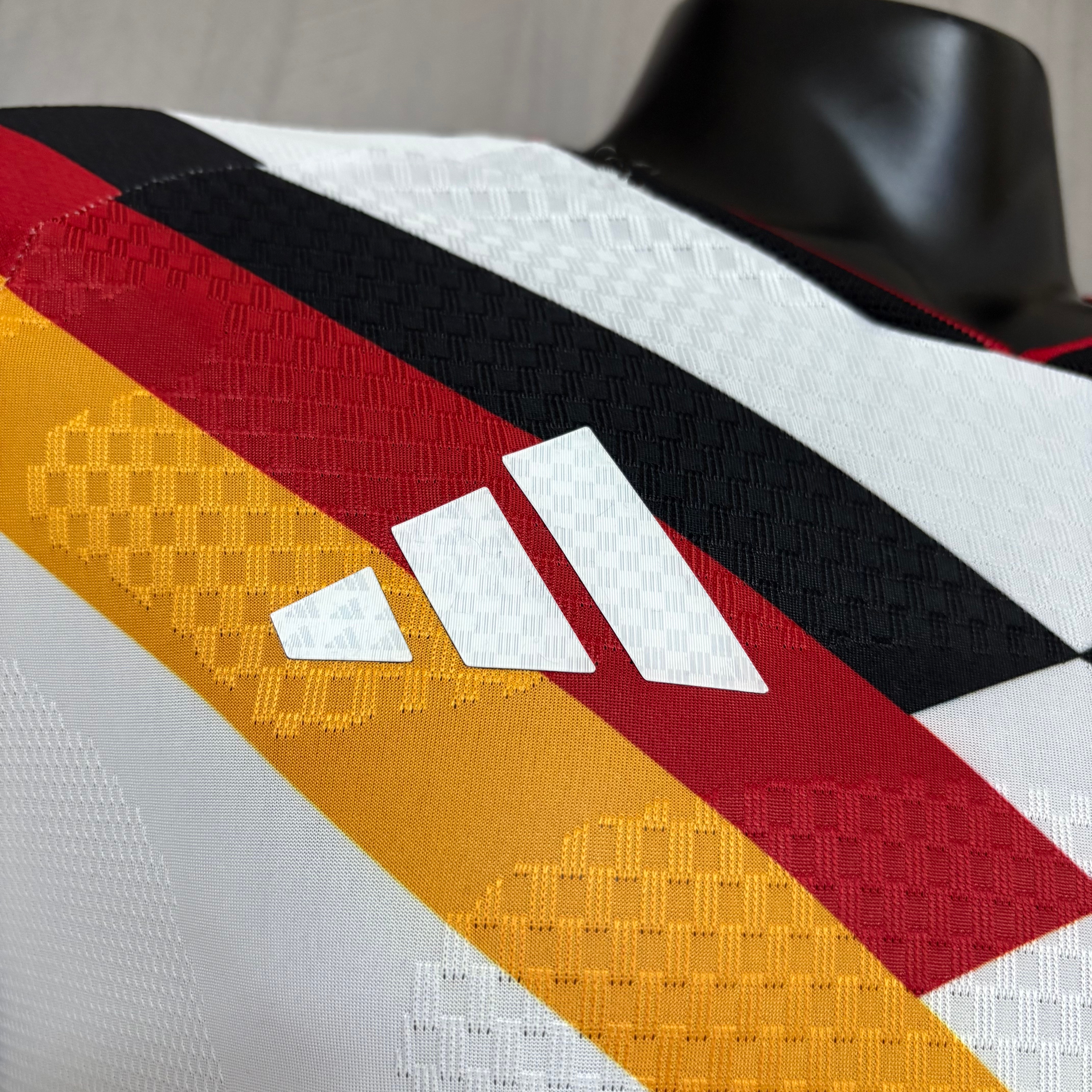 Germany 2026 World Cup Home Long Sleeve Player Edition Jersey - Classic Tricolor