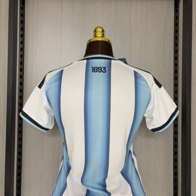 2026 Argentina Home Blue & White Jersey - Women's Football Shirt 02