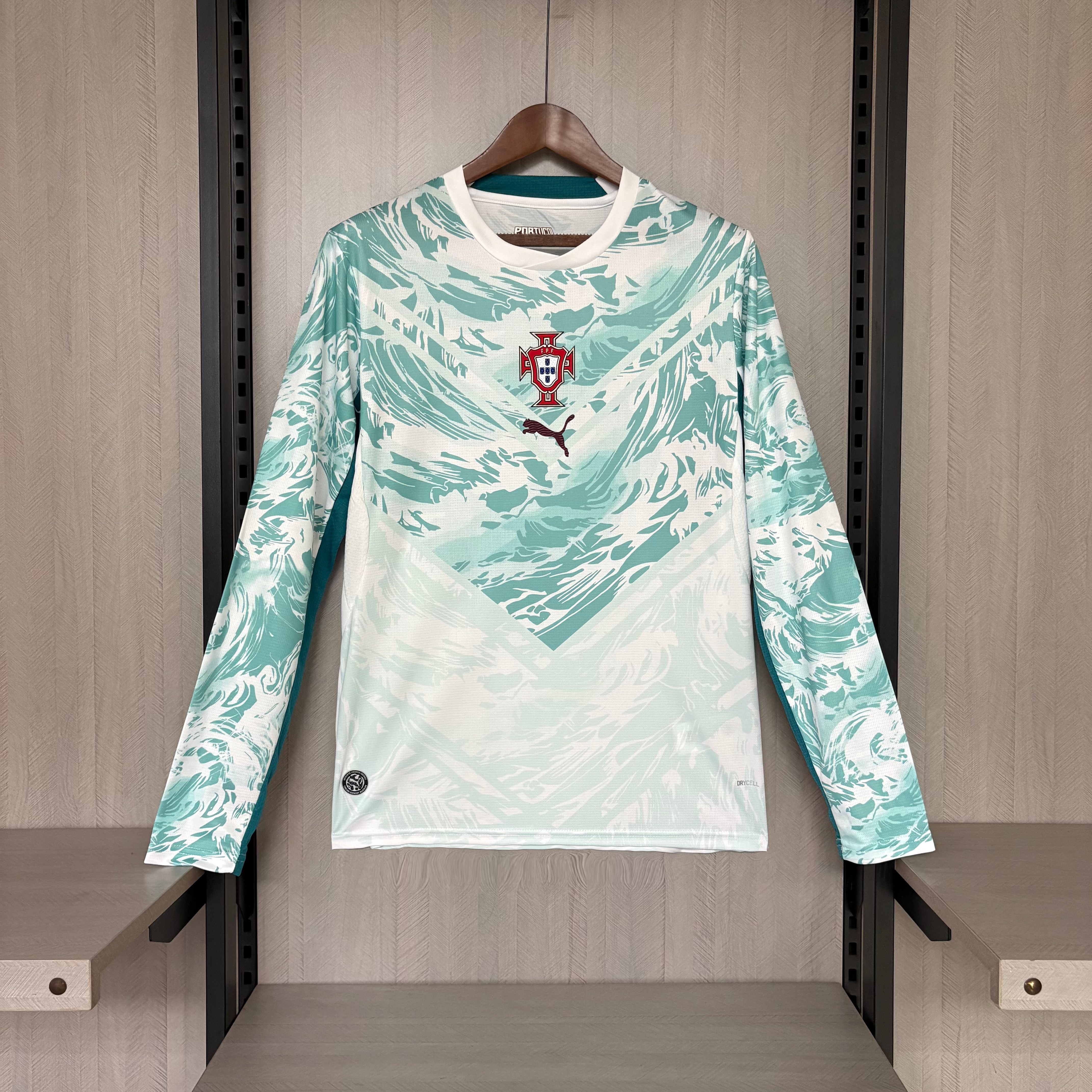Portugal 2026 World Cup Away Long Sleeve Player Edition Jersey