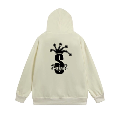 Stussy Jester Crown S Logo Zip Hoodie XB735 02
