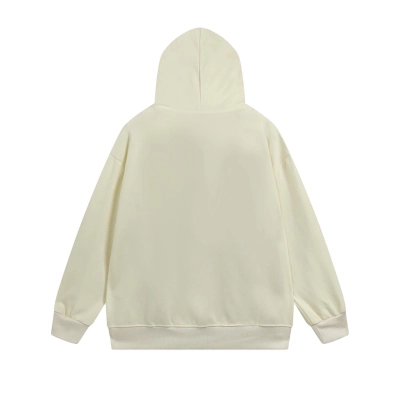 Stussy Street Rat Cartoon Badge Zip Hoodie XB737 02