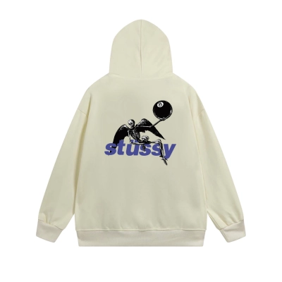 Stussy 8-Ball Skull Angel Zip Hoodie XB745 02