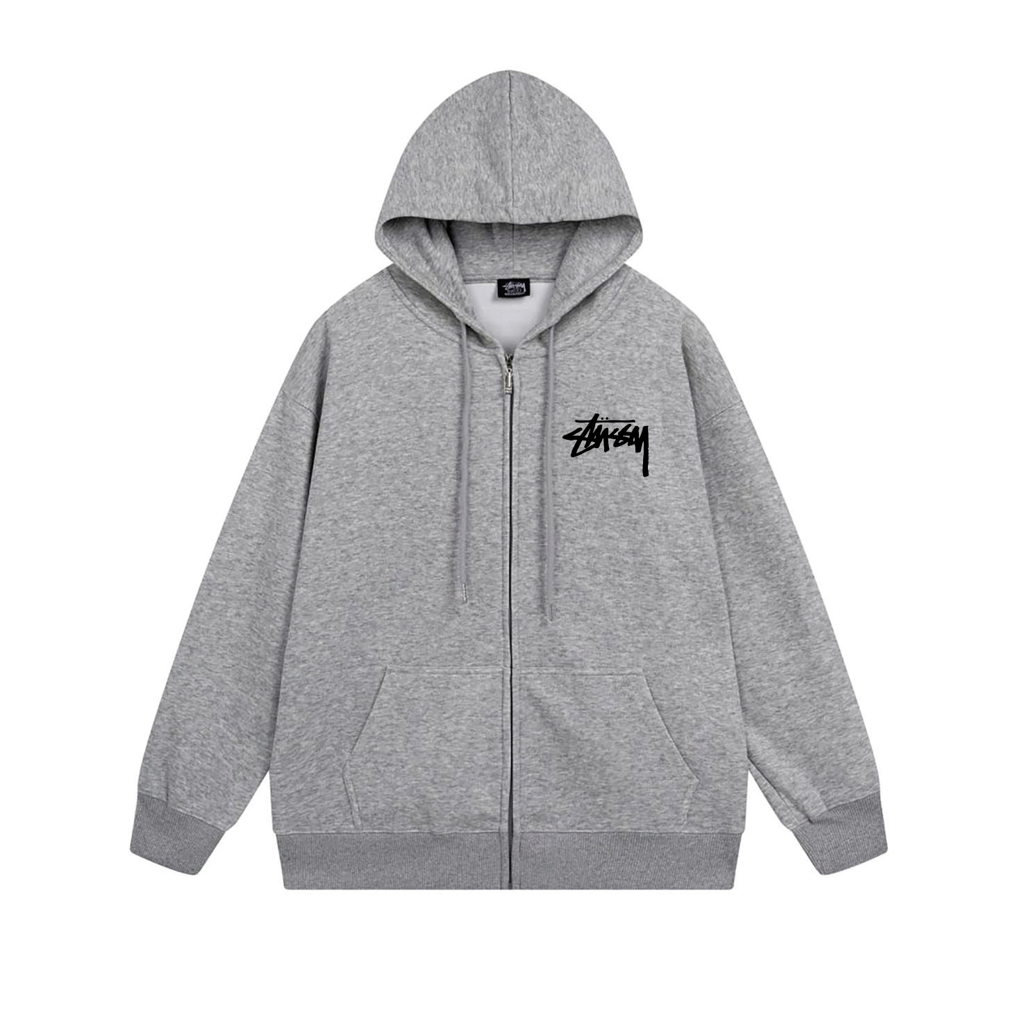 Stussy Bape Ape Head Overlap Zip Hoodie XB755