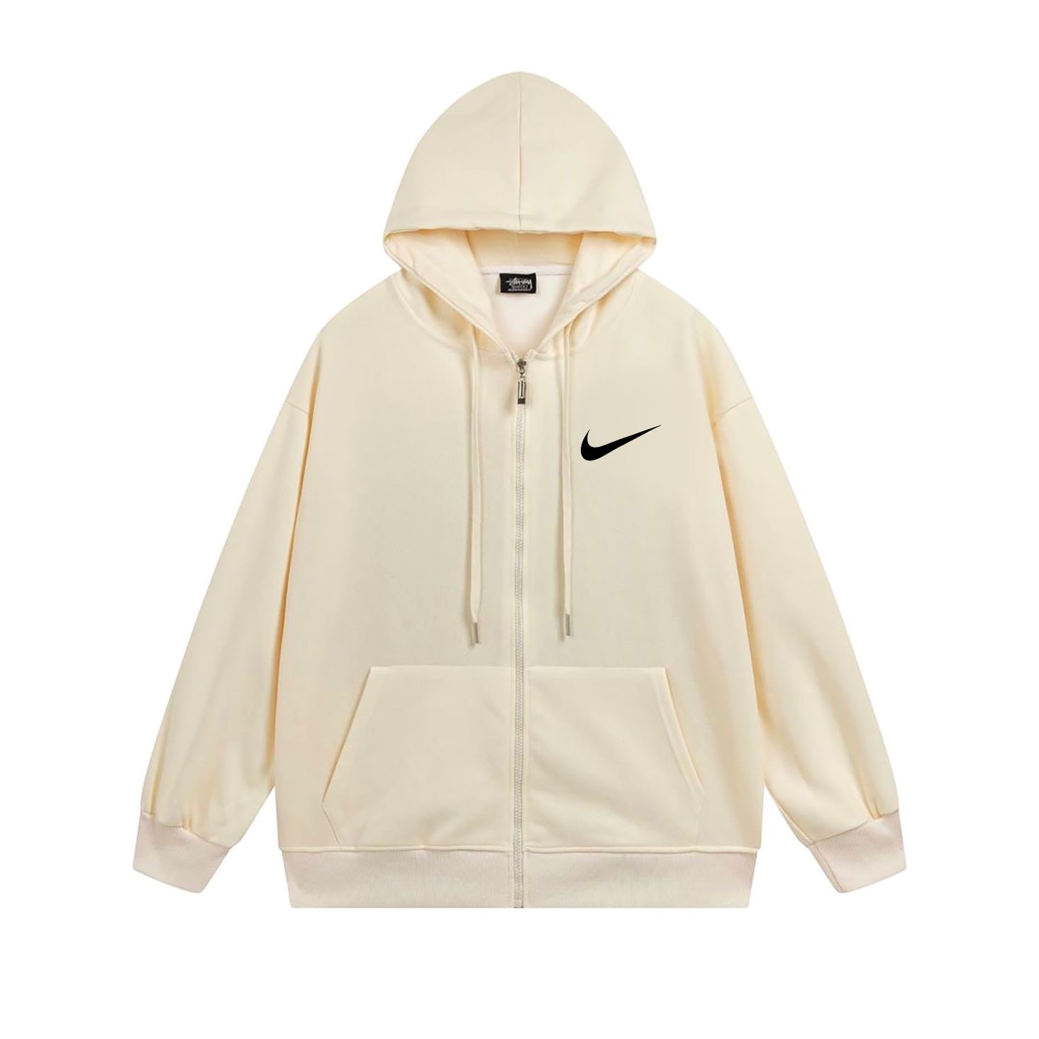 Nike x Stussy The Wide World Tribe Stacked Plaque Zip Hoodie XB788