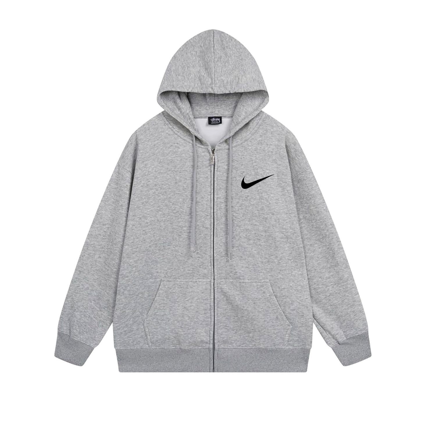 Nike x Stussy The Wide World Tribe Stacked Plaque Zip Hoodie XB788