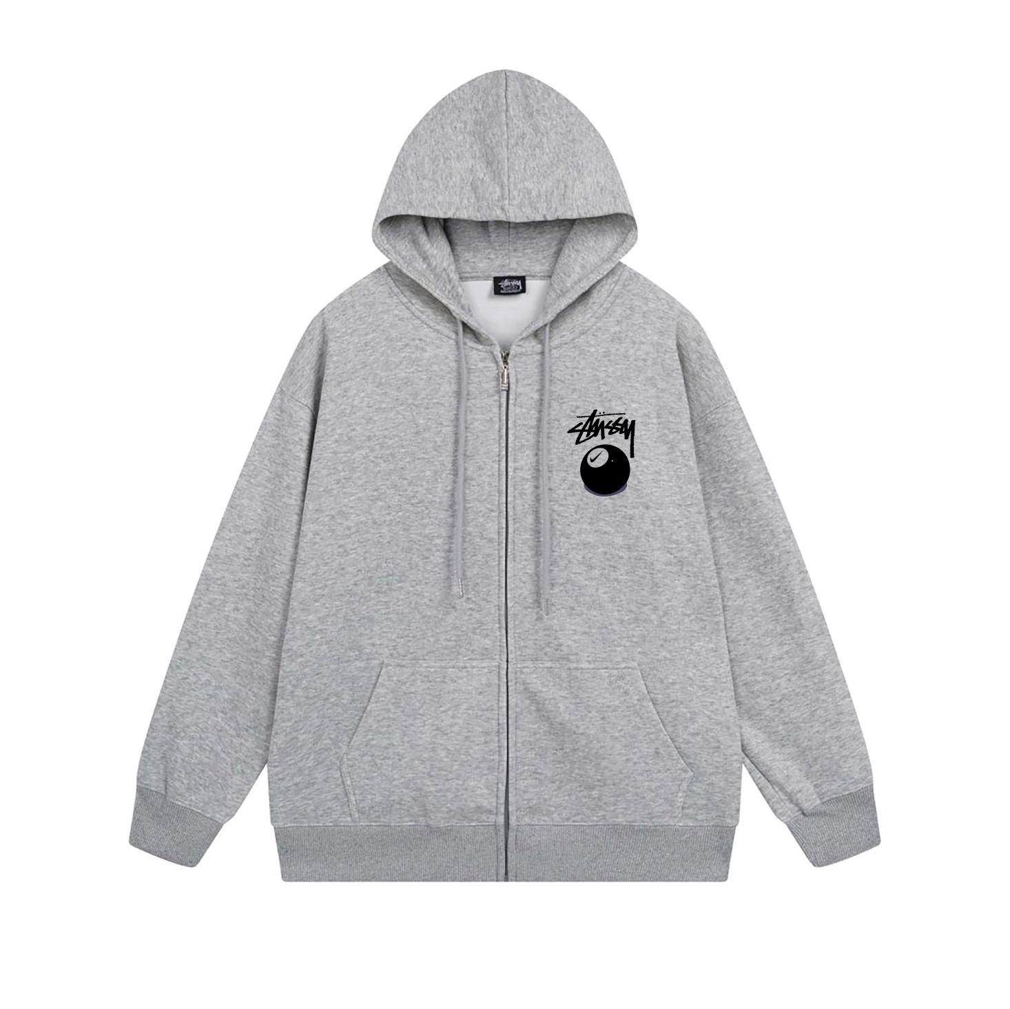 Nike x Stussy 8-Ball Swoosh Billiard Zip Hoodie XB790