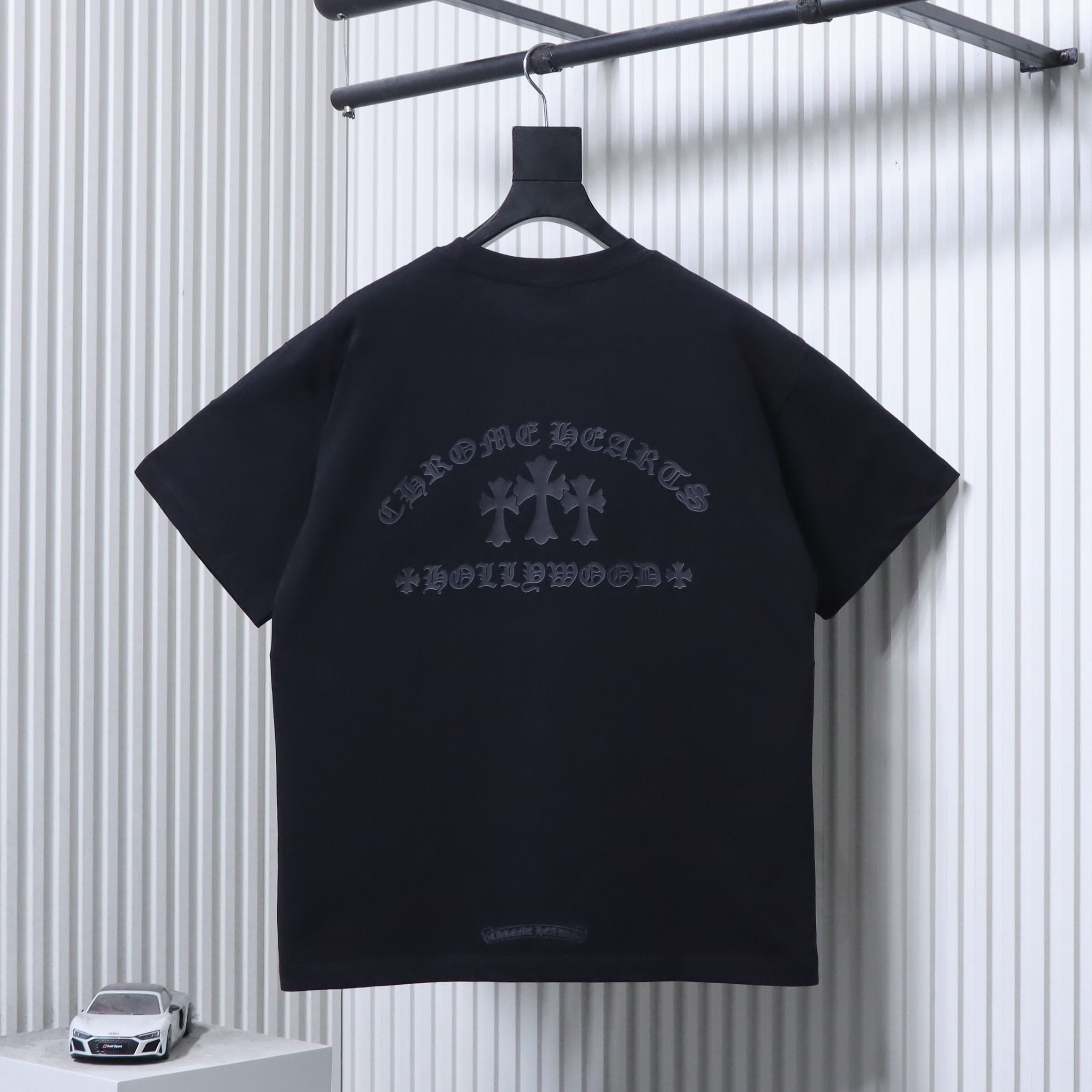 Chrome Hearts Sanskrit Cross Print Tee - Black h130