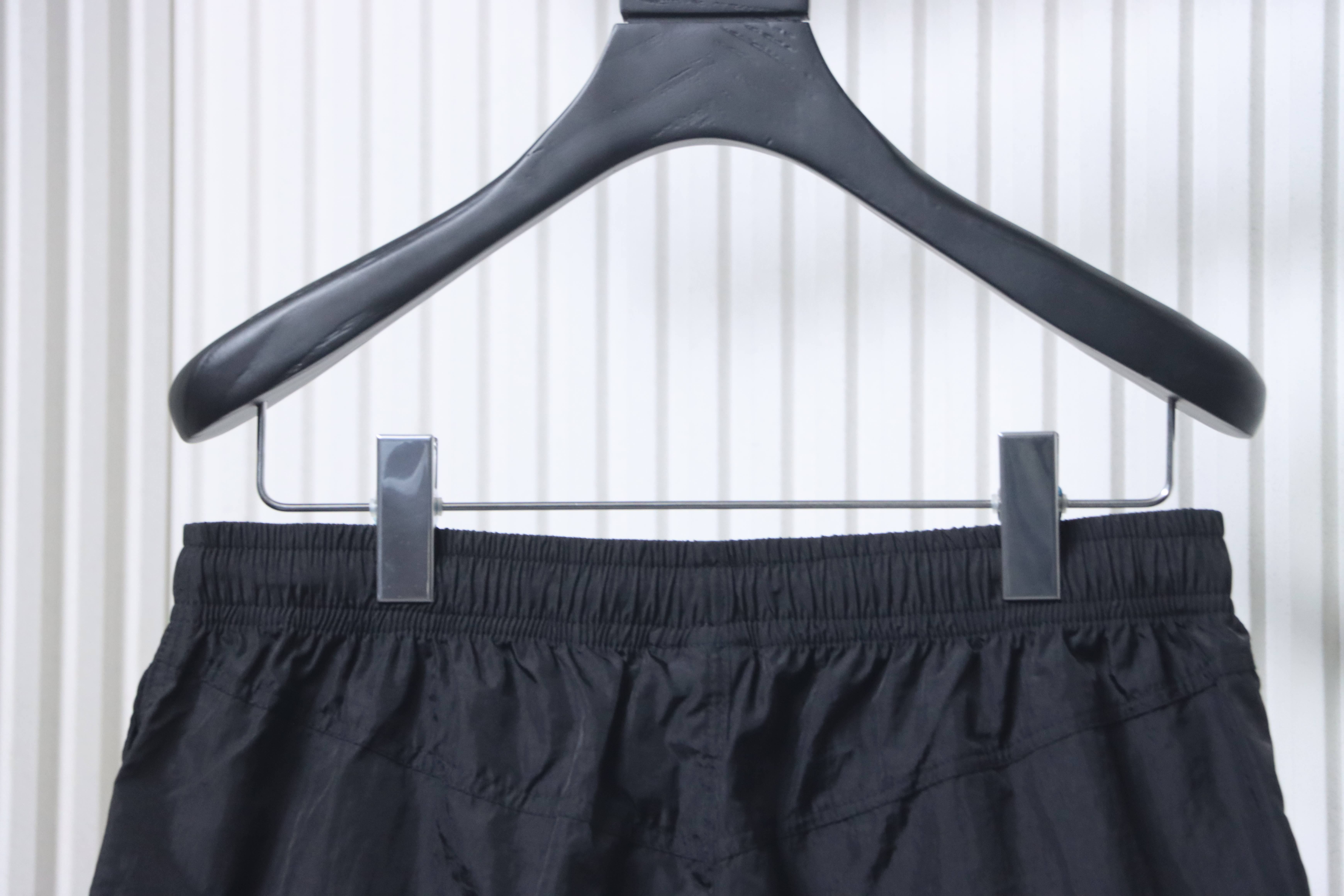 Stussy × Nike Co‑Branded Woven Quick‑Dry Black Shorts h160