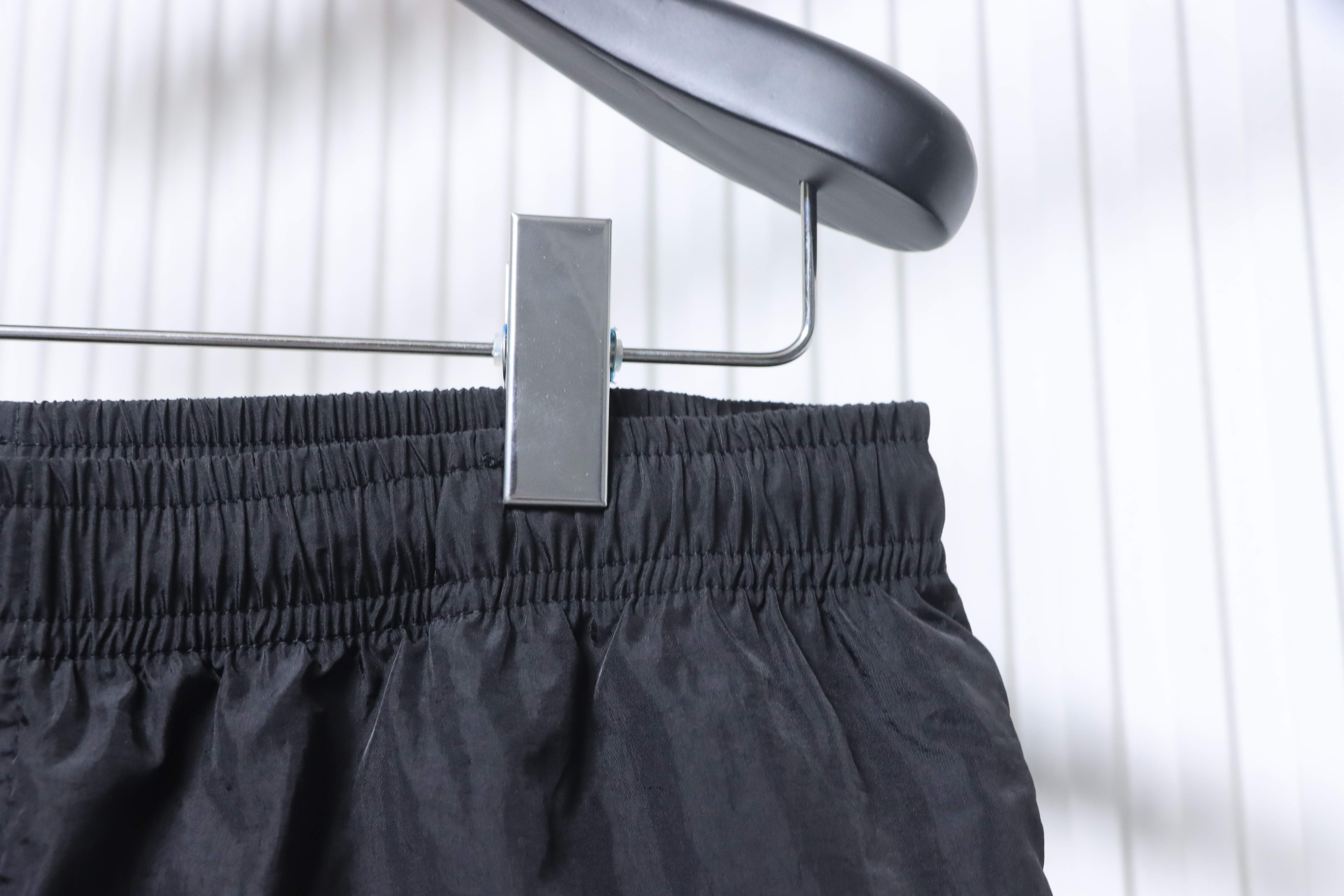 Stussy × Nike Co‑Branded Woven Quick‑Dry Black Shorts h160