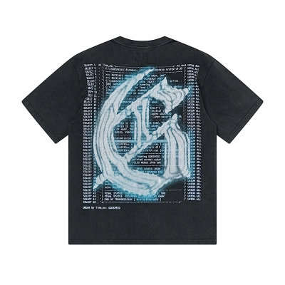 Godspeed Cyber Cowboy Graphic Tee Washed Black P120 1178# 02