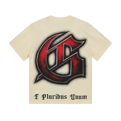 Godspeed Boxing Skeleton Ring Graphic Tee Cream P120 3160# 02