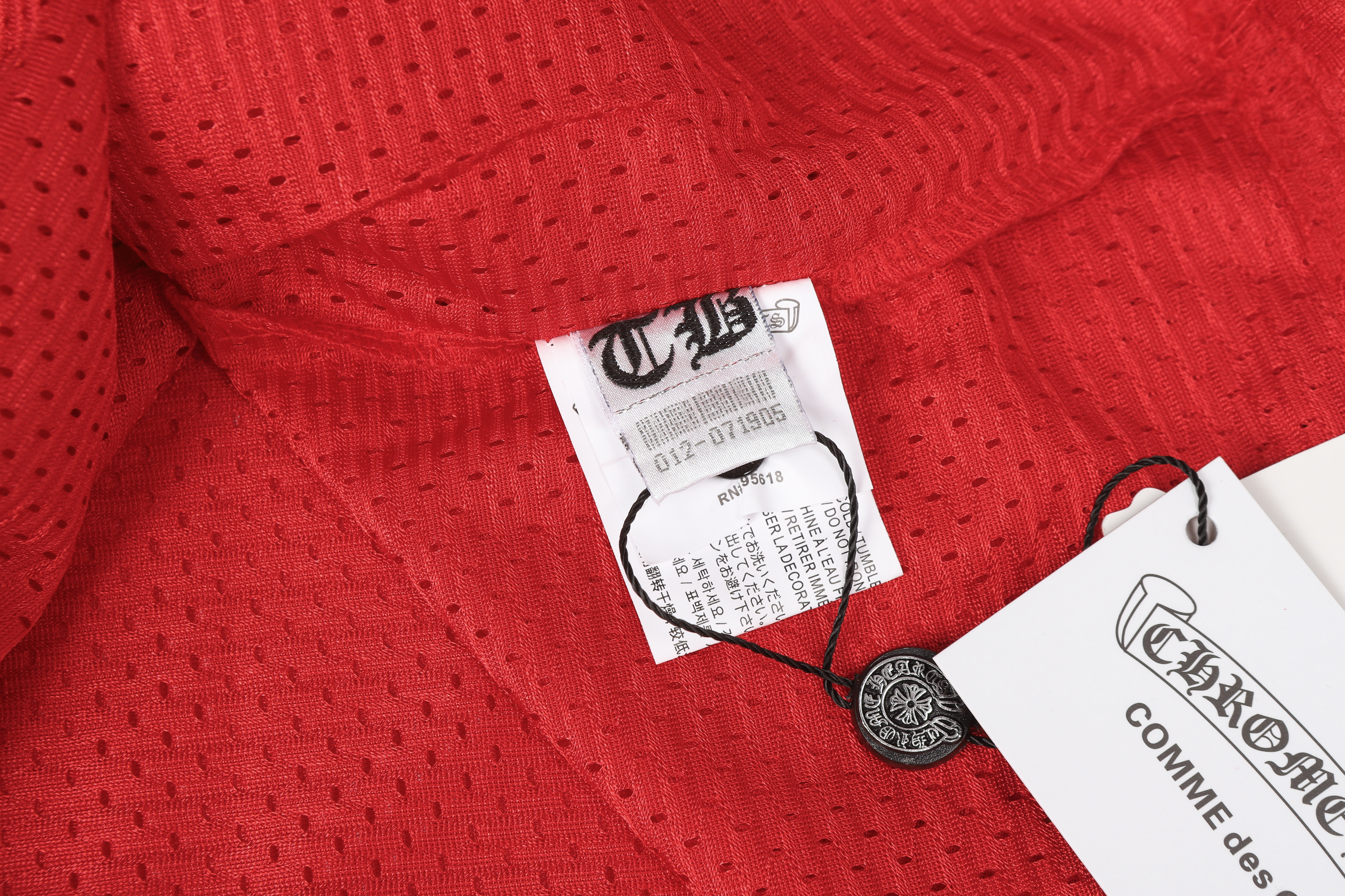 Chrome Hearts Ice Hockey Jersey Set - V-Neck Tee &amp; Mesh Shorts P130 2102