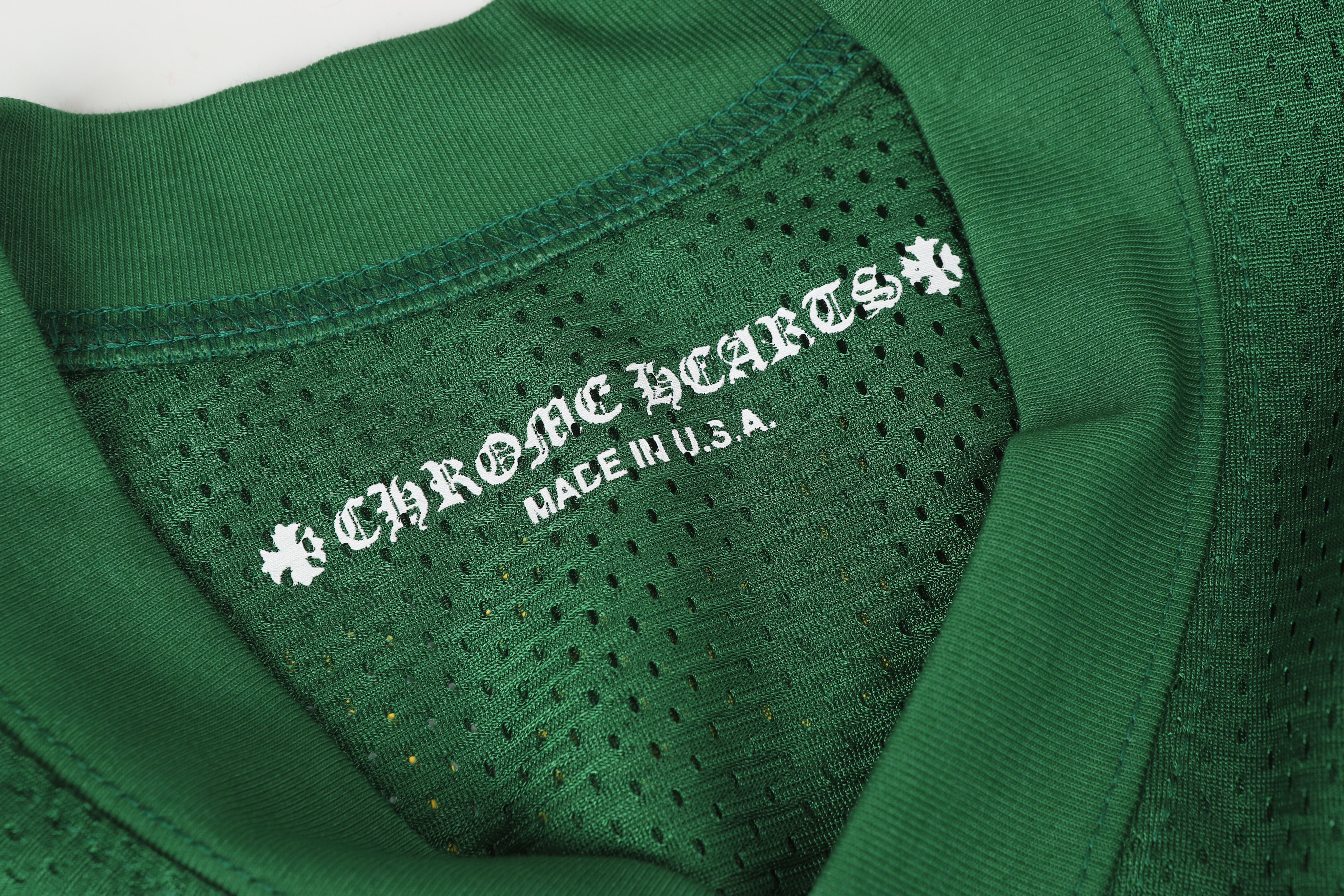 Chrome Hearts Ice Hockey Jersey Set - V-Neck Tee &amp; Mesh Shorts P130 2102