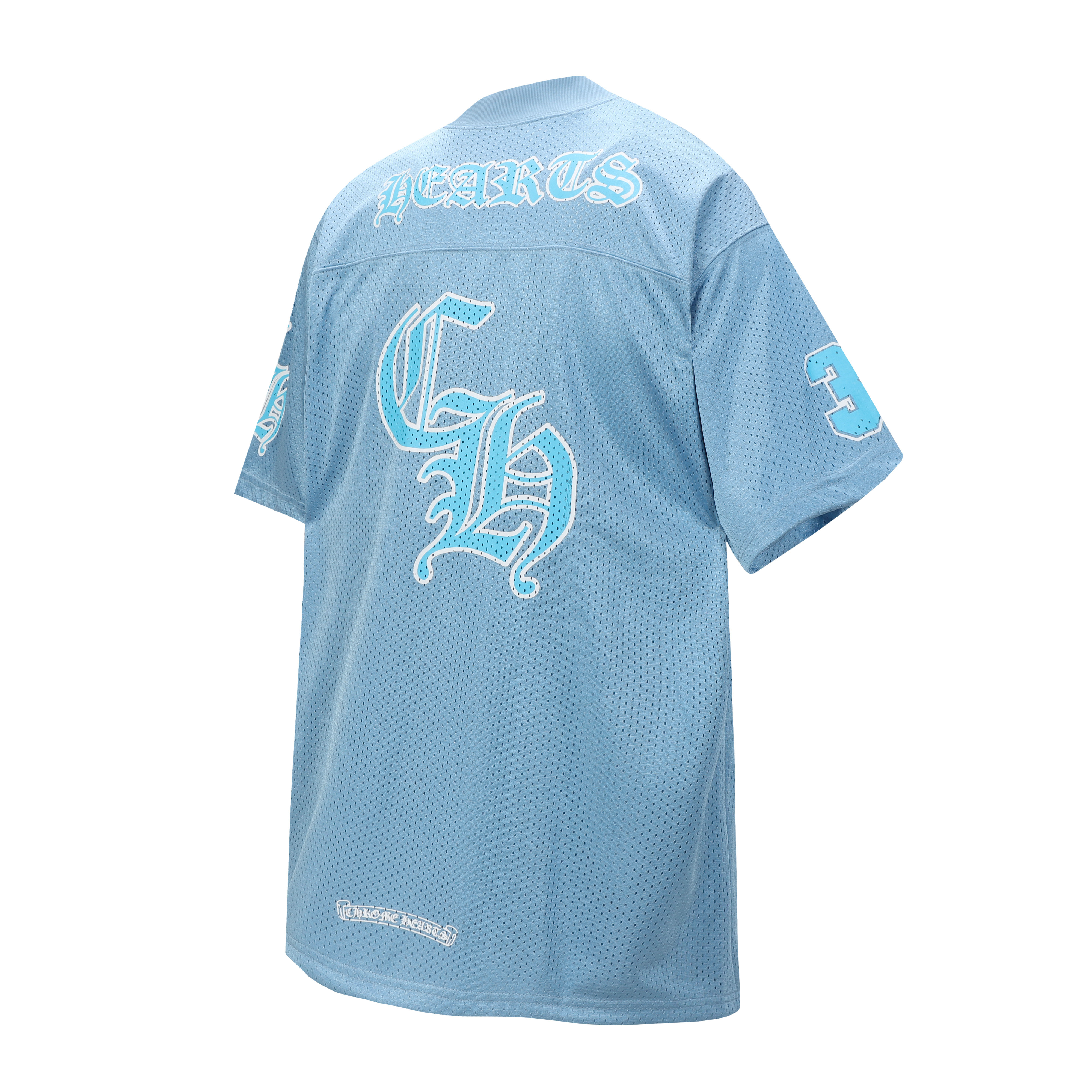 Chrome Hearts Ice Hockey Jersey Set - V-Neck Tee &amp; Mesh Shorts P130 2102