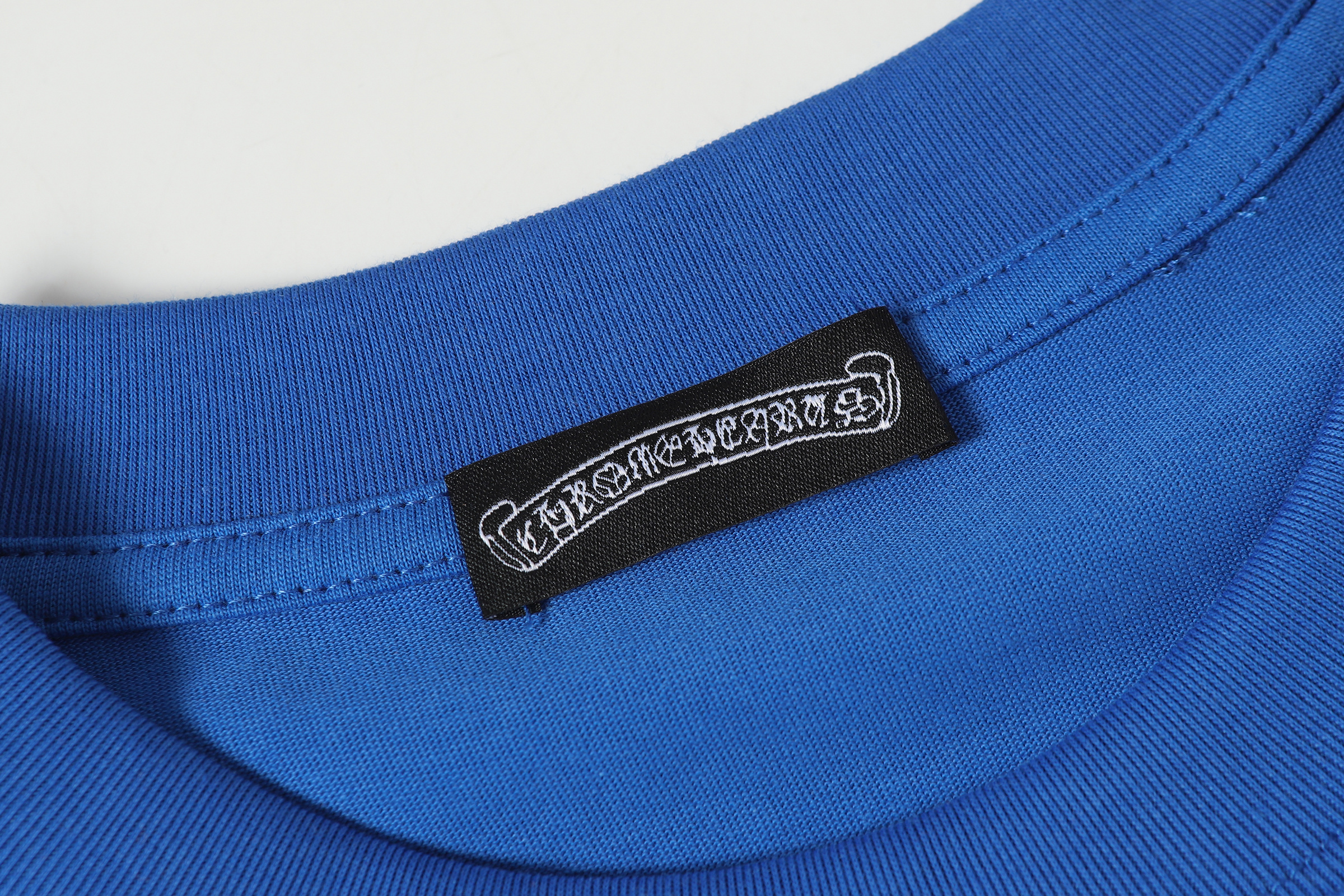 Chrome Hearts Multi-Color Embroidery Horseshoe Cross Four Tone Crew Neck Tee P130 2227