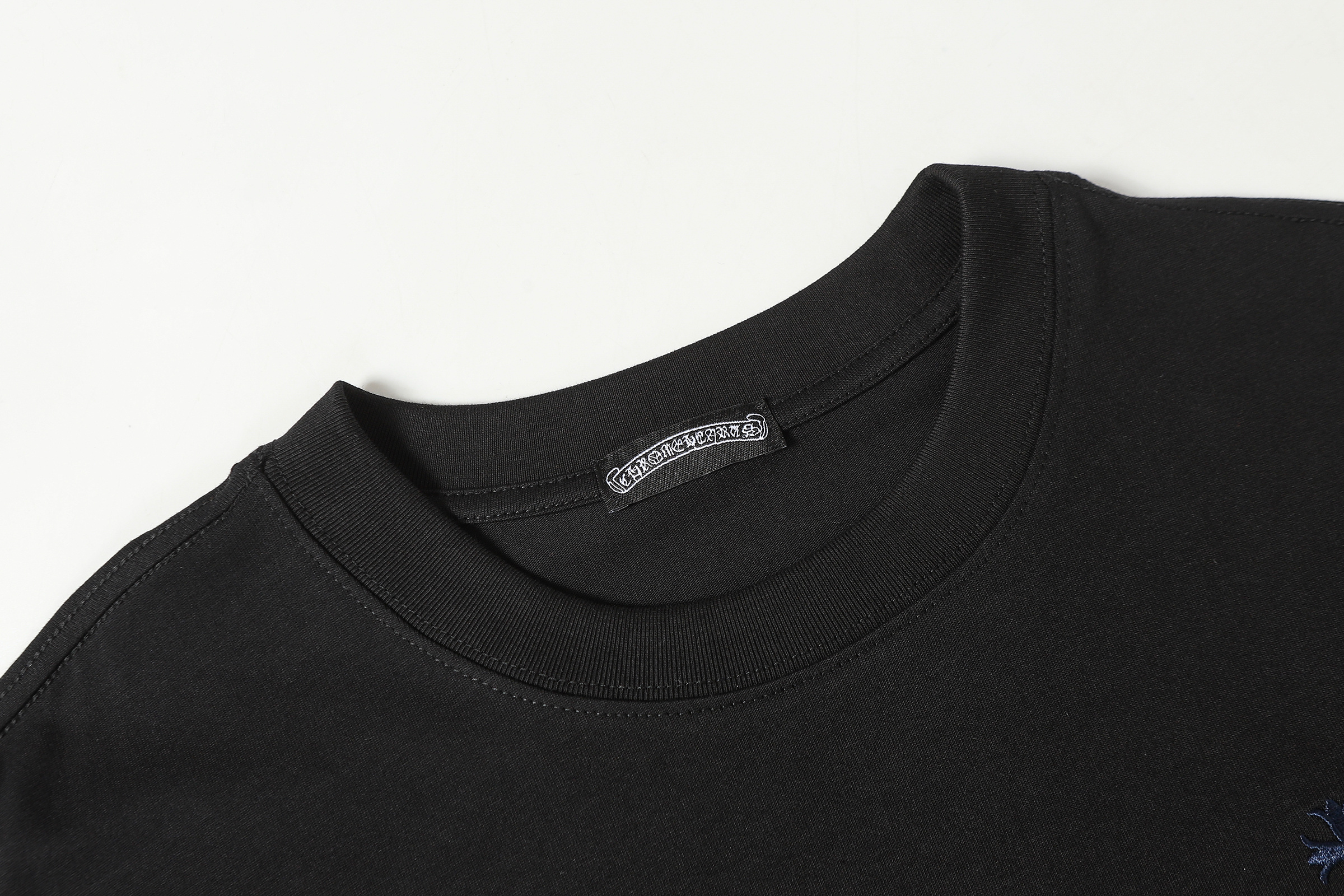 Chrome Hearts Multi-Color Embroidery Horseshoe Cross Four Tone Crew Neck Tee P130 2227