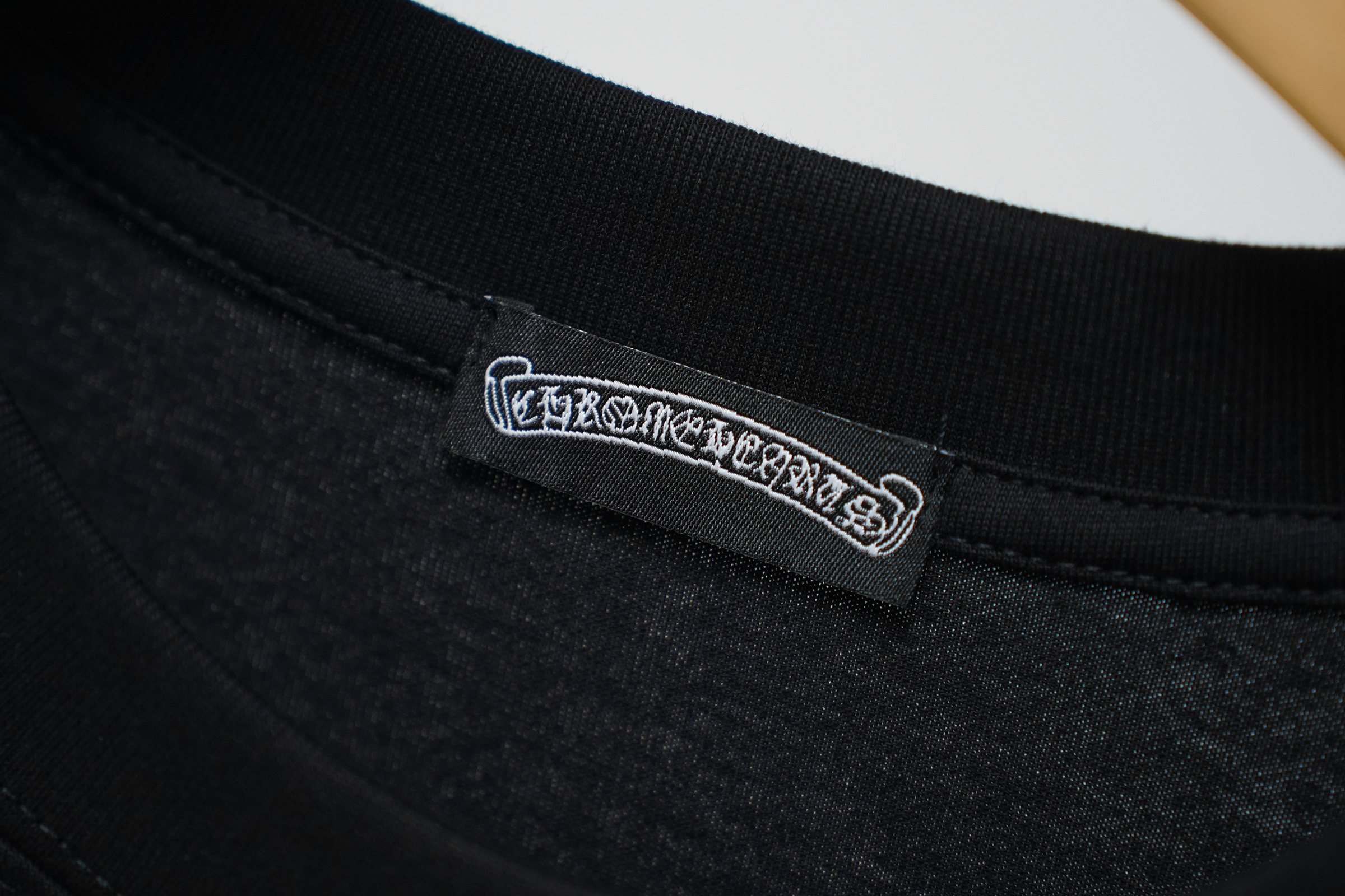 Chrome Hearts Multi-Color Embroidery Horseshoe Cross Four Tone Crew Neck Tee P130 2227