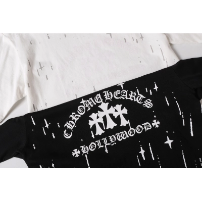 Chrome Hearts Hollywood Starfall Tee Black/White P130 2269 02