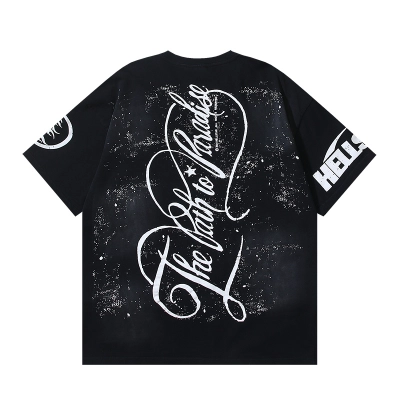  Hellstar Studios The Path To Paradise Cherub Graphic Tee P140 6715# 02