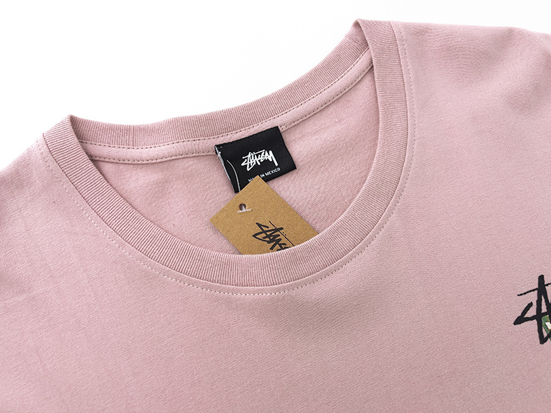 Stussy Photo Collage Floral Grid Graphic Tee XB874