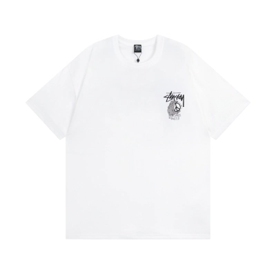 Stussy Peace‑Hand Graphic Oversized Short‑Sleeve Tee XB927 02