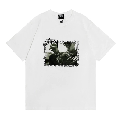 Stussy x Gang‑Starr Vintage Hip‑Hop Photo Graphic Oversized Short‑Sleeve Tee XB932 02