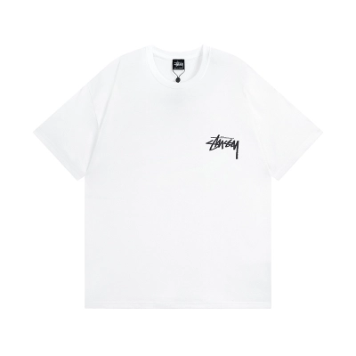 Stussy Inter‑Locked SS Circle‑Logo Oversized Short‑Sleeve Tee XB954 02