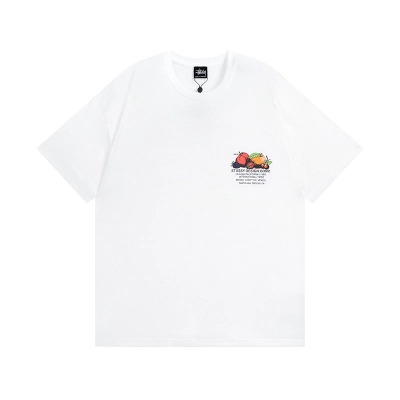 Stussy Vintage Mixed‑Fruit Graphic Oversized Short‑Sleeve Tee XB955 02