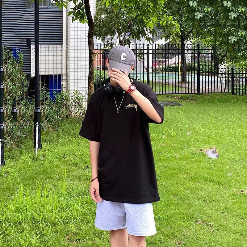 Stussy Sculpture City‑List Graphic Short‑Sleeve Tee XB973