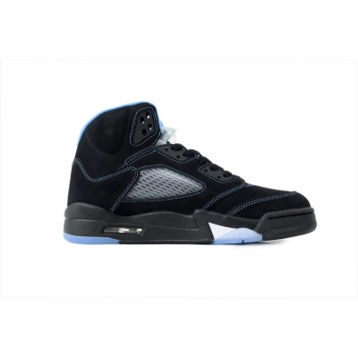Air Jordan 5 Retro UNC Black University Blue Sneakers DD0587-008 02