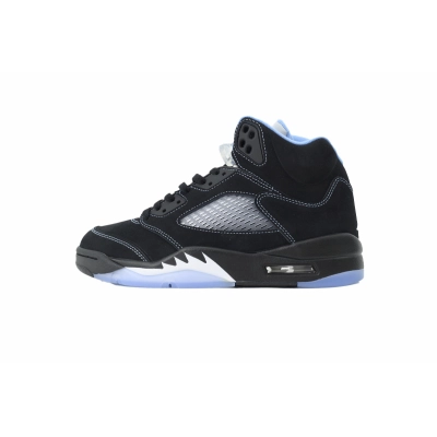 Air Jordan 5 Retro UNC Black University Blue Sneakers DD0587-008 01