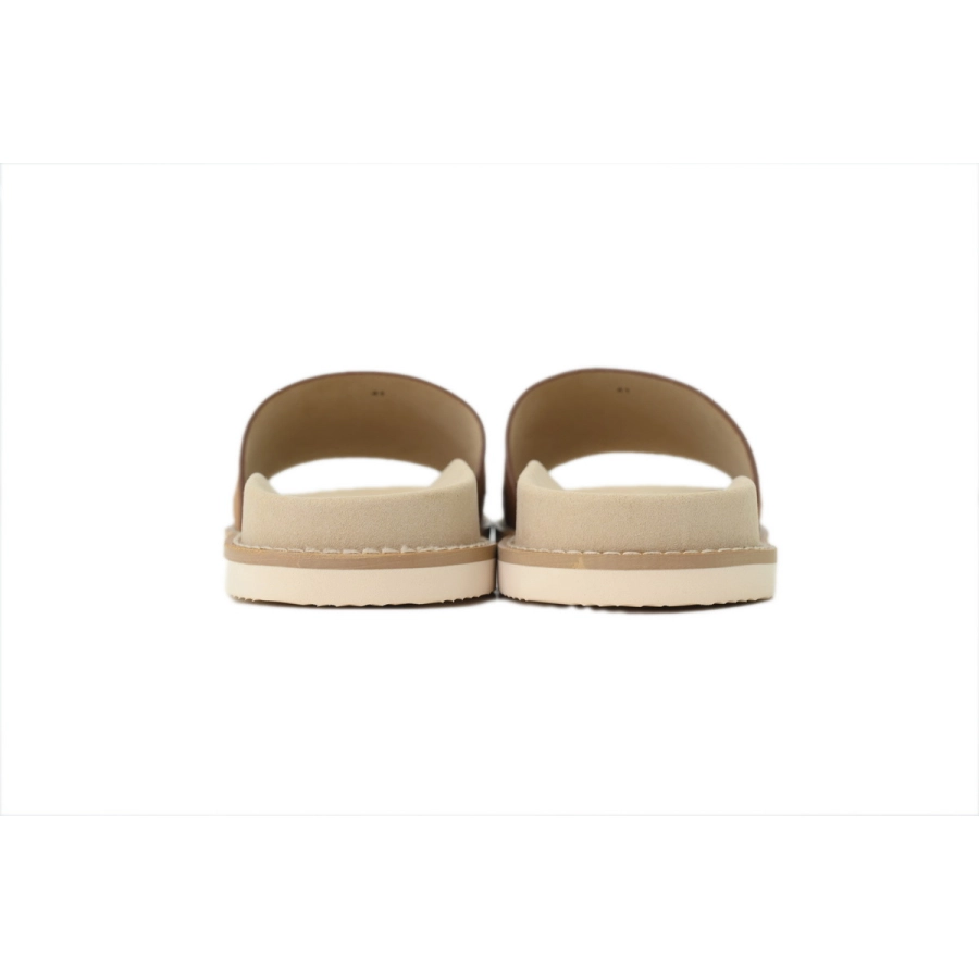 Brunello Cucinelli Brown Suede Sandals 