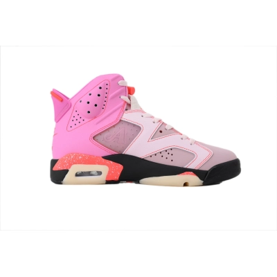 Awake NY x Air Jordan 6 Retro SP Gradient Pink Crimson Speckled Mid Basketball Sneaker IQ5706-600 02