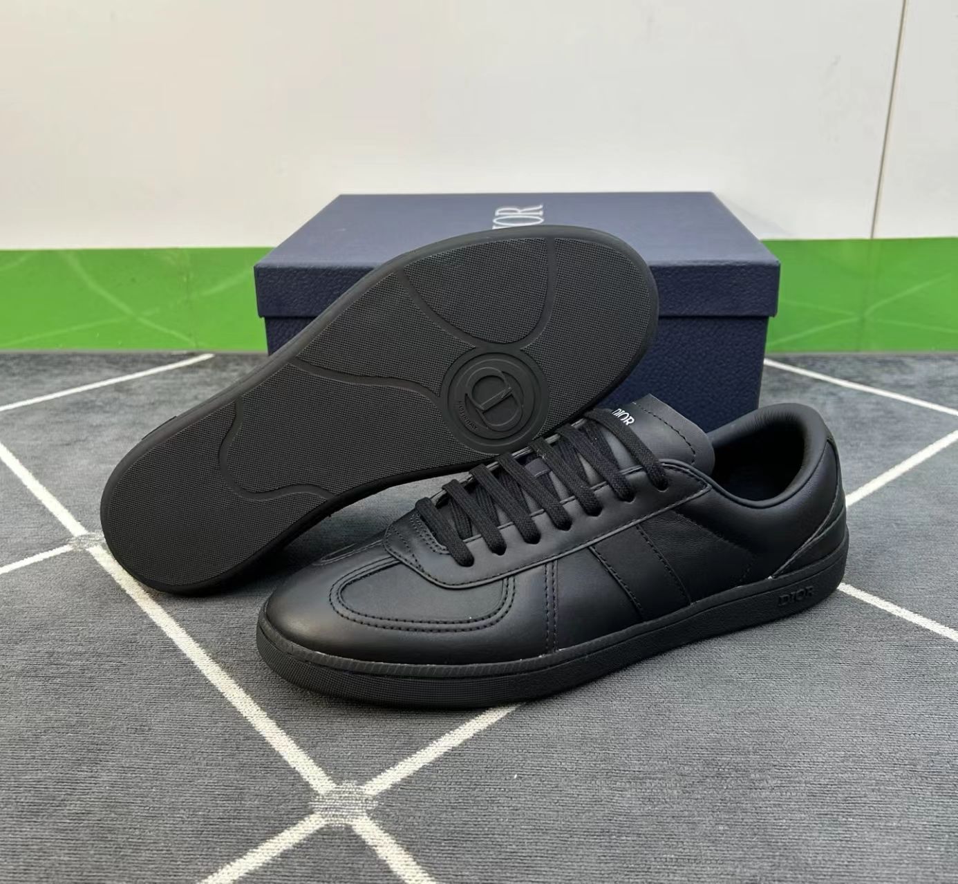 Dior B01 Matchpoint Sneaker Black Smooth Calfskin review 1