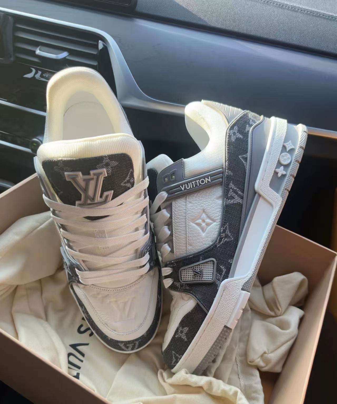 Louis Vuitton Trainer Grey review Noah T