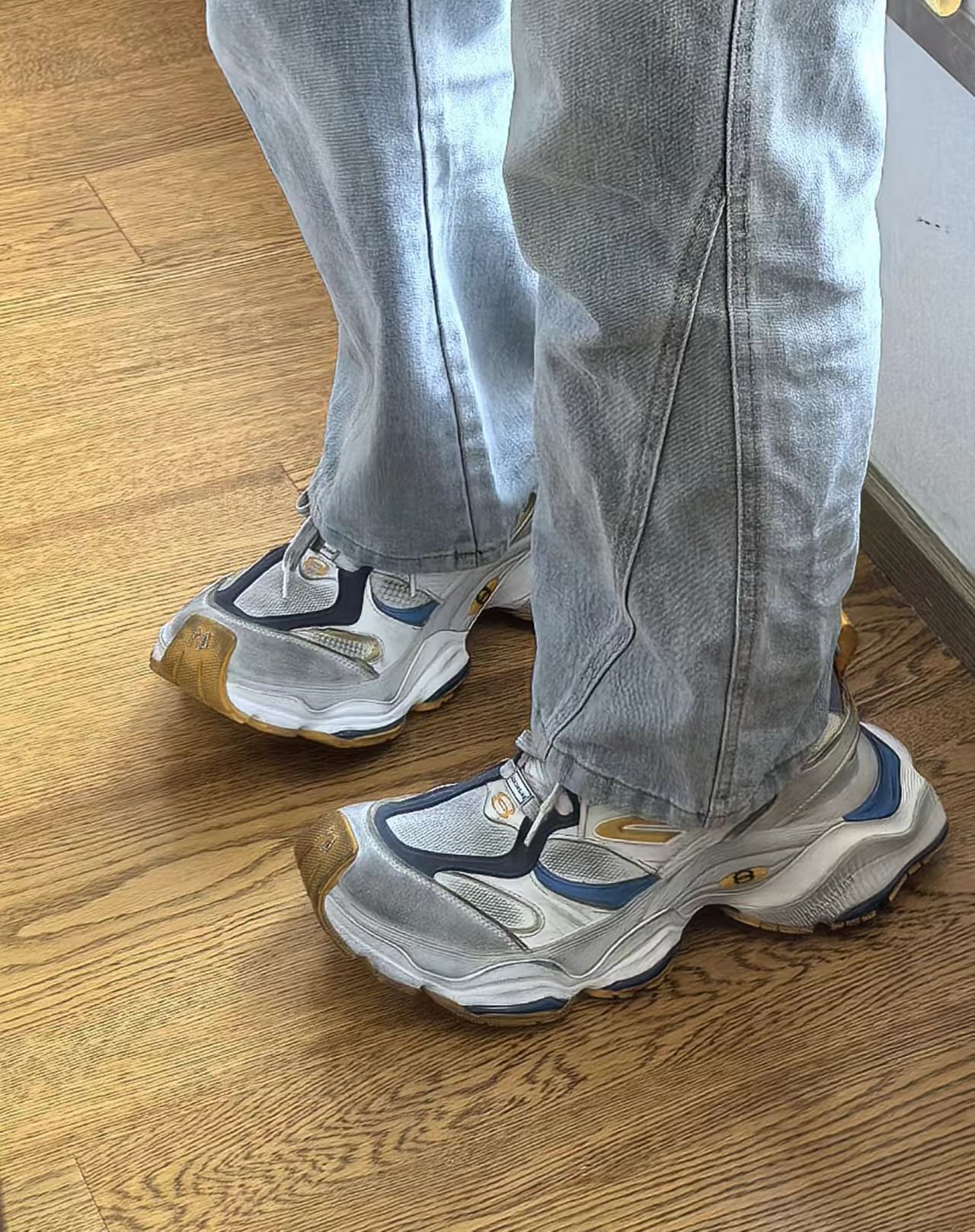 Balenciaga Cargo White Orange Blue 785754 W2MV1 9174  review 1