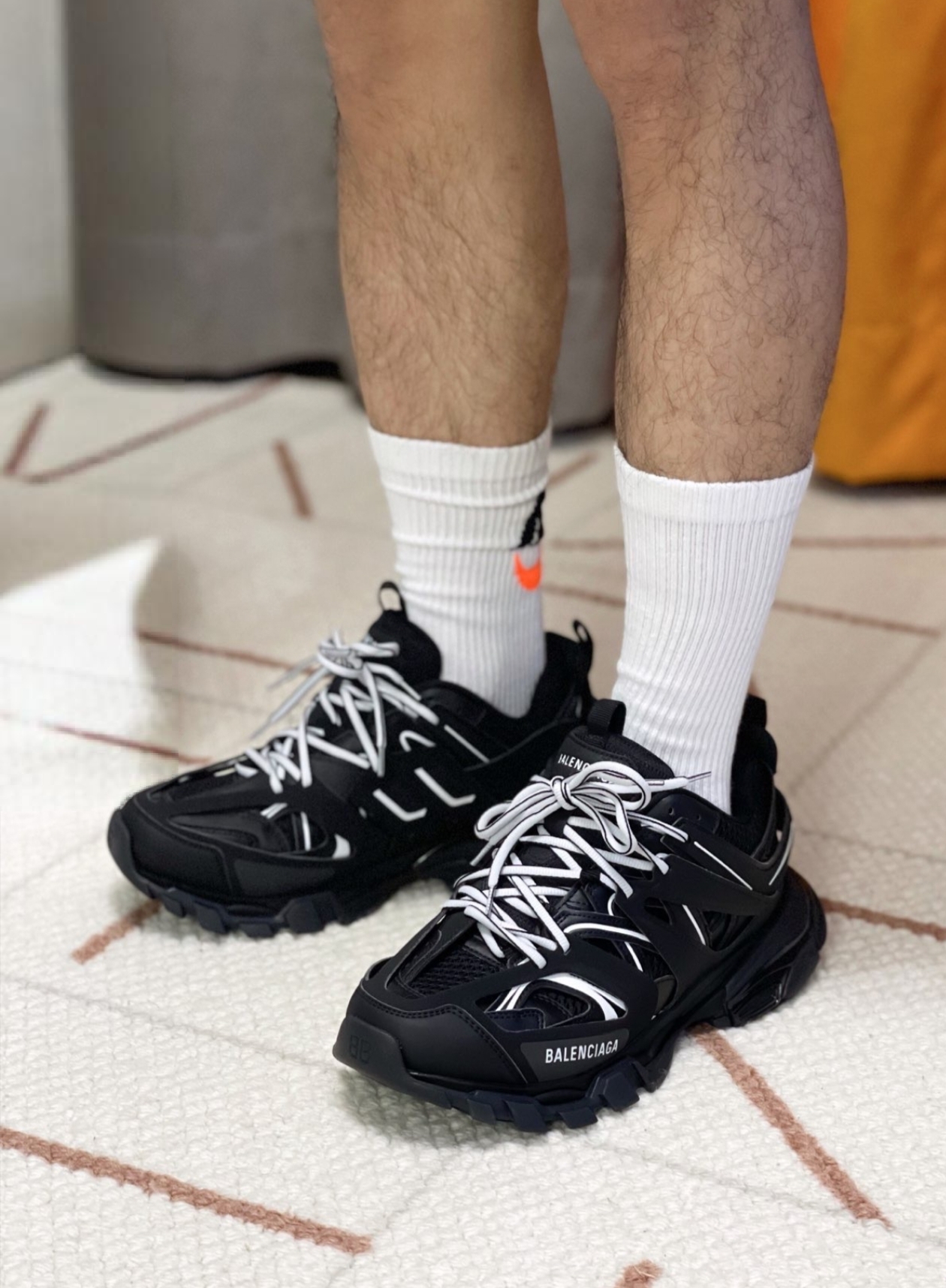 Balenciaga Track LED Black And White 542023 W1GB1 2045 review Megan21