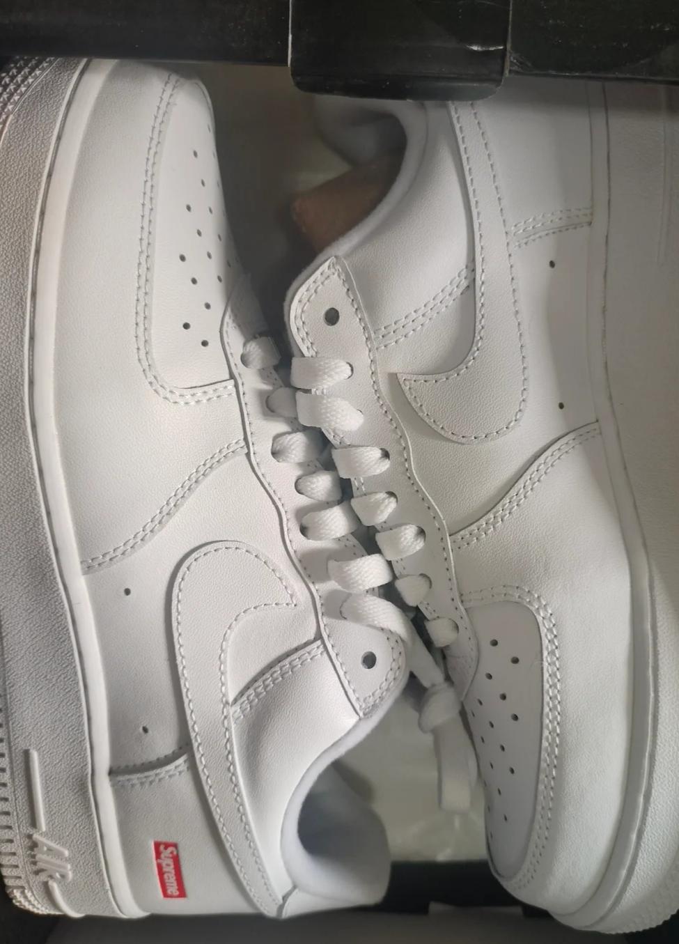 APEX Supreme x Air Force 1 Low White CU9225-100 review 0