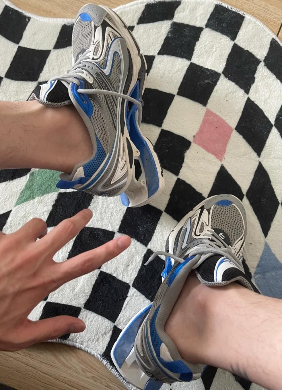 Balenciaga X-Pander Grey Blue review 0