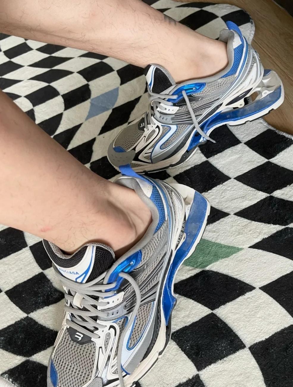 Balenciaga X-Pander Grey Blue review 1