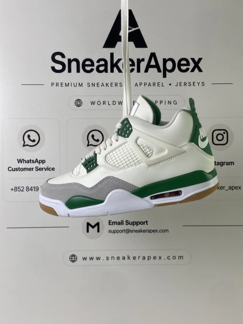 How Good Is the Air Jordan 4 SB Pine Green? | SNEAKERAPEX