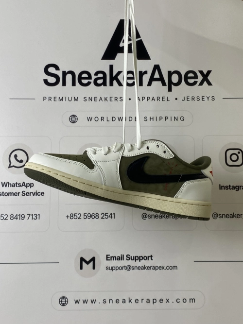 Jordan 1 Medium Olive QC Guide | SneakerApex