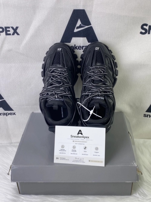 Layered to Perfection: Inside the Architecture of the Balenciaga Track Black | SneakerApex