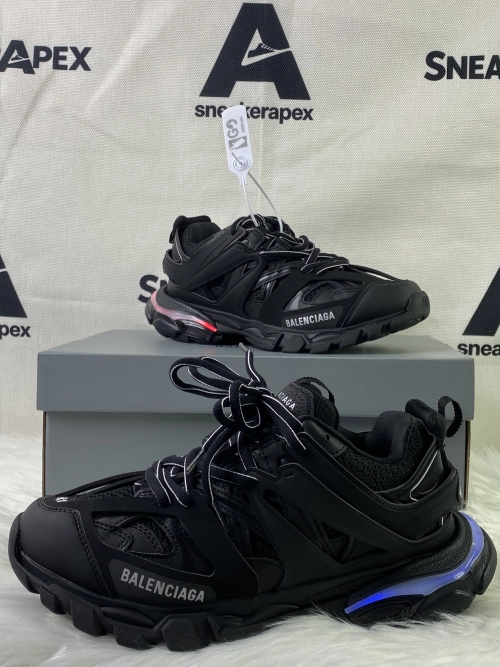 Balenciaga Track Black LED QC Photos | SneakerApex