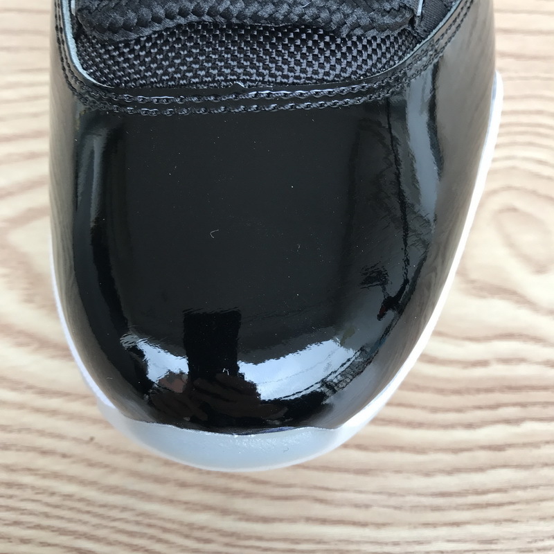 Air Jordan 11 25th Anniversary Black Silver Eyelets CT8012-011