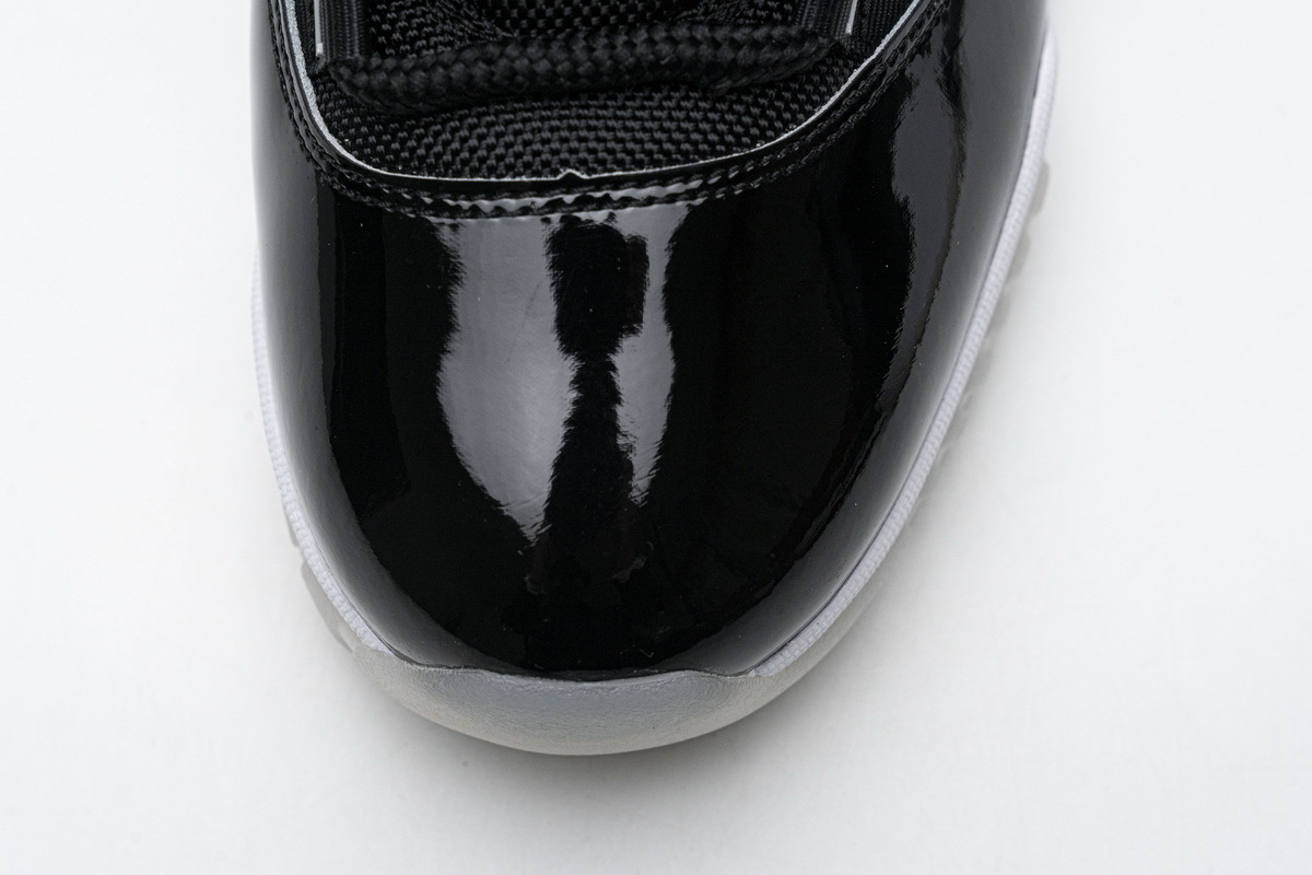 Air Jordan 11 25th Anniversary Black Silver Eyelets CT8012-011