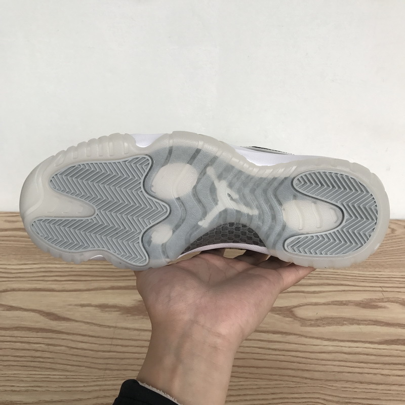 Air Jordan 11 25th Anniversary Black Silver Eyelets CT8012-011